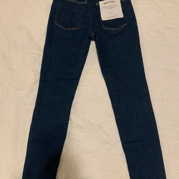 NWT - Good American Always Fits Good Waist, Size 6-12, Blue 821 - Picture 2 of 5